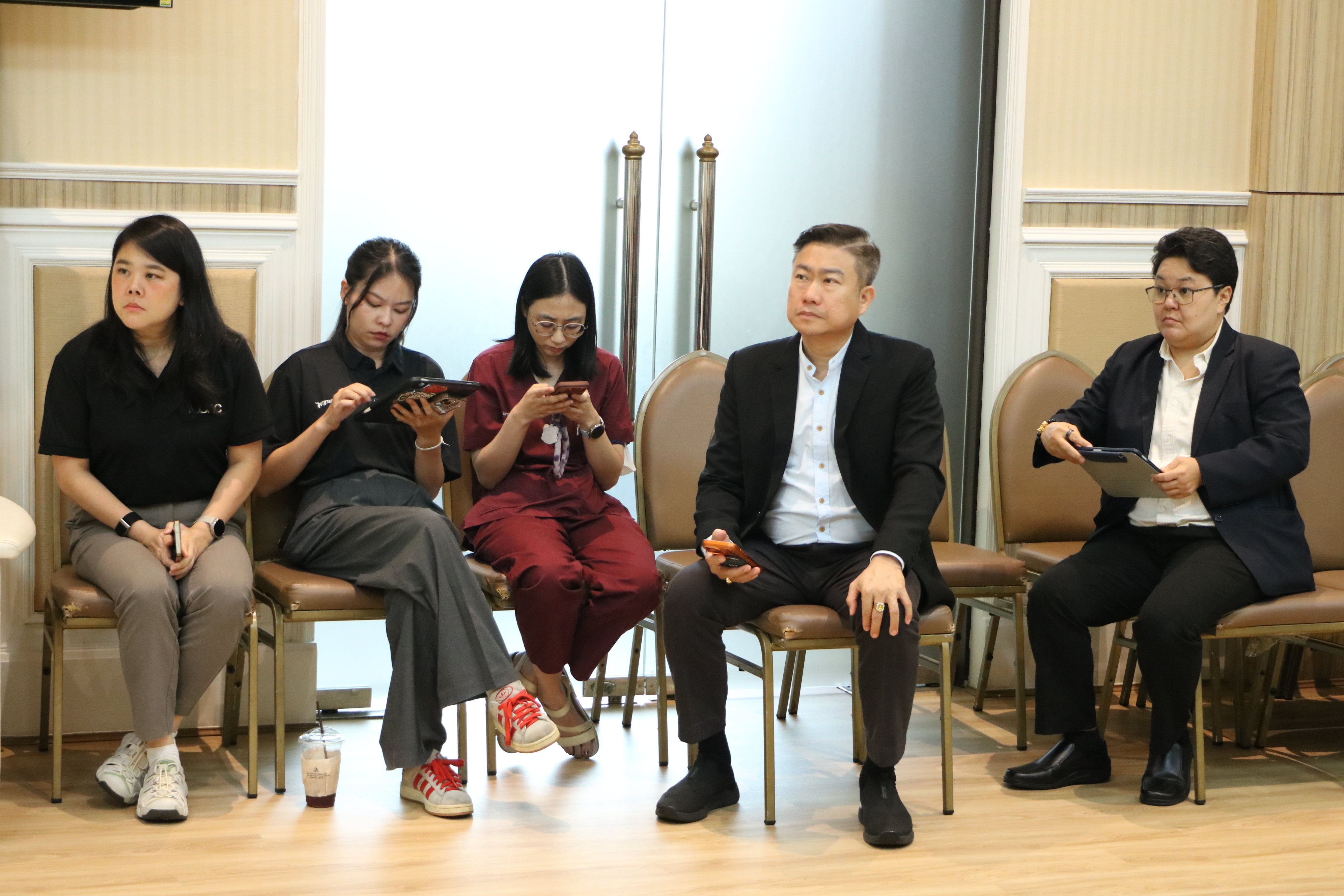 title - ส.ป.ก. ร่วมแถลงข่าวรายงานสถานการณ์น้ำ กระทรวงเกษตรและสหกรณ์